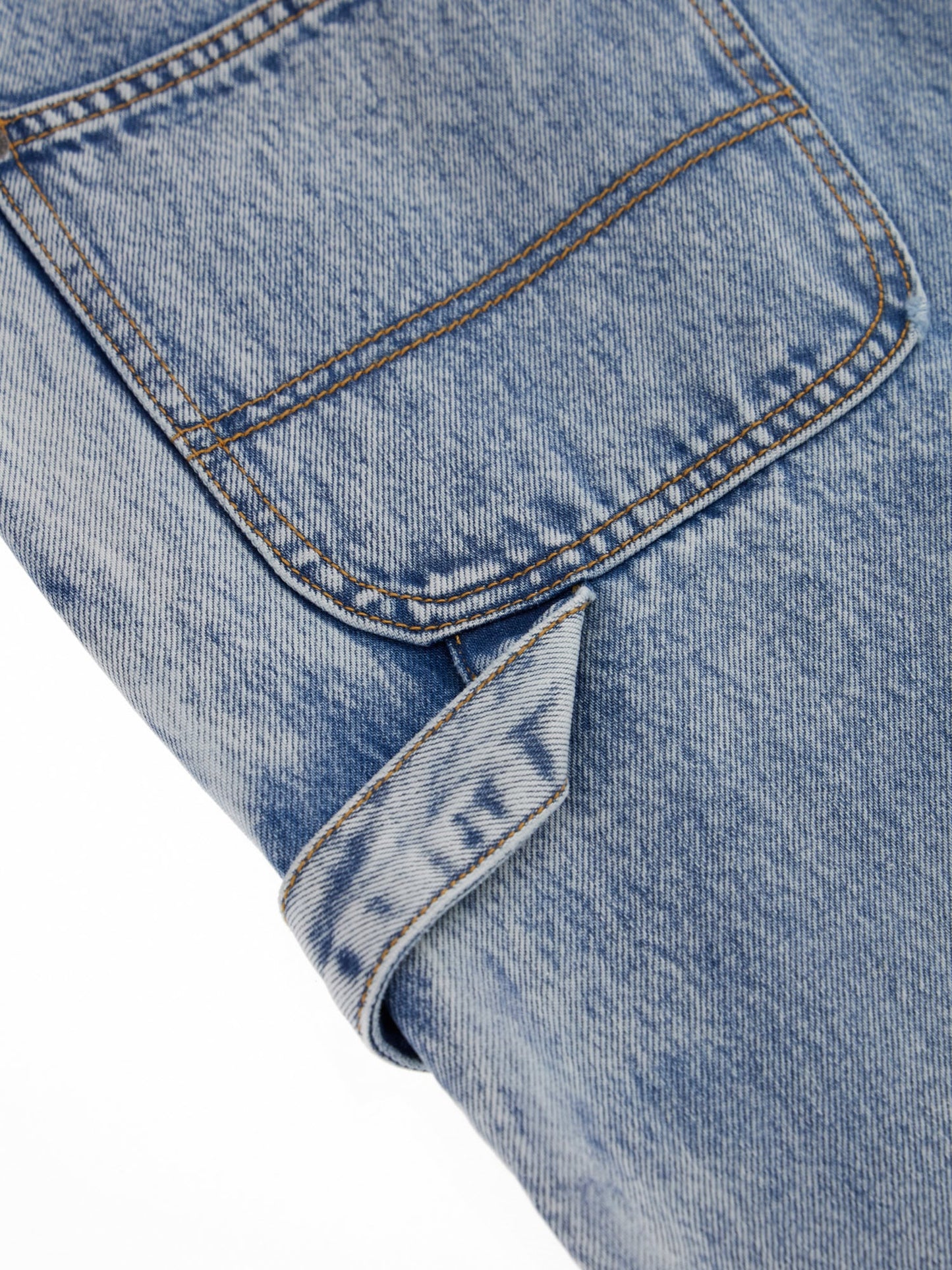 High rise carpenter denim pant