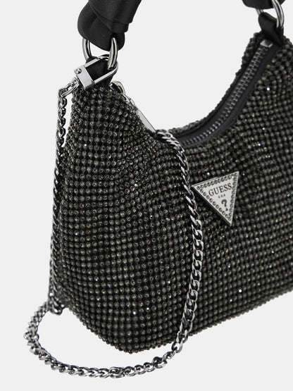 Lua rhinestone-detailed mini handbag