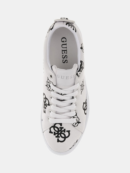 Gianele 4G peony logo sneakers