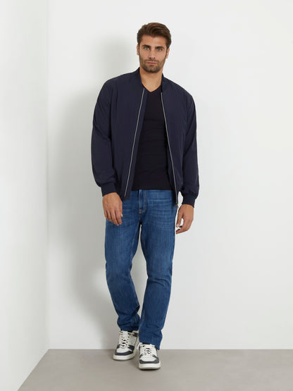 Tech stretch bomber jacket