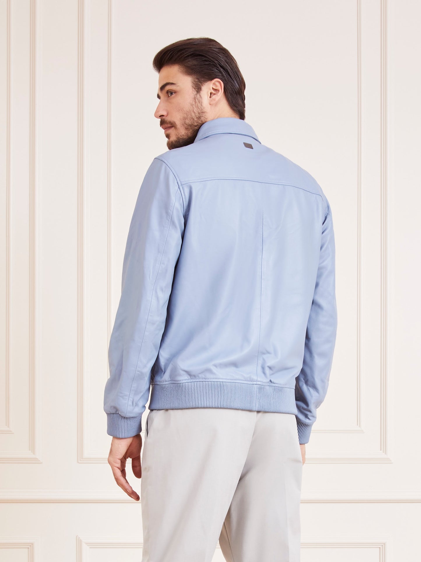 Marciano real leather bomber jacket