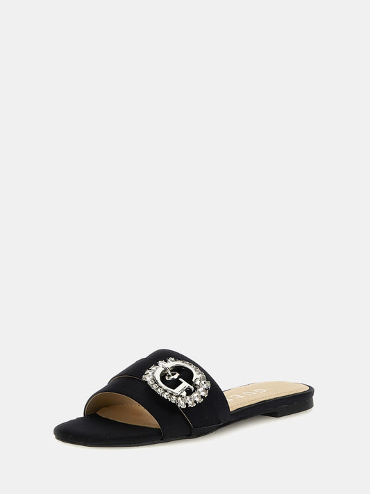 Jolly satin sandals