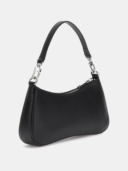 Liona Saffiano leather mini shoulder bag