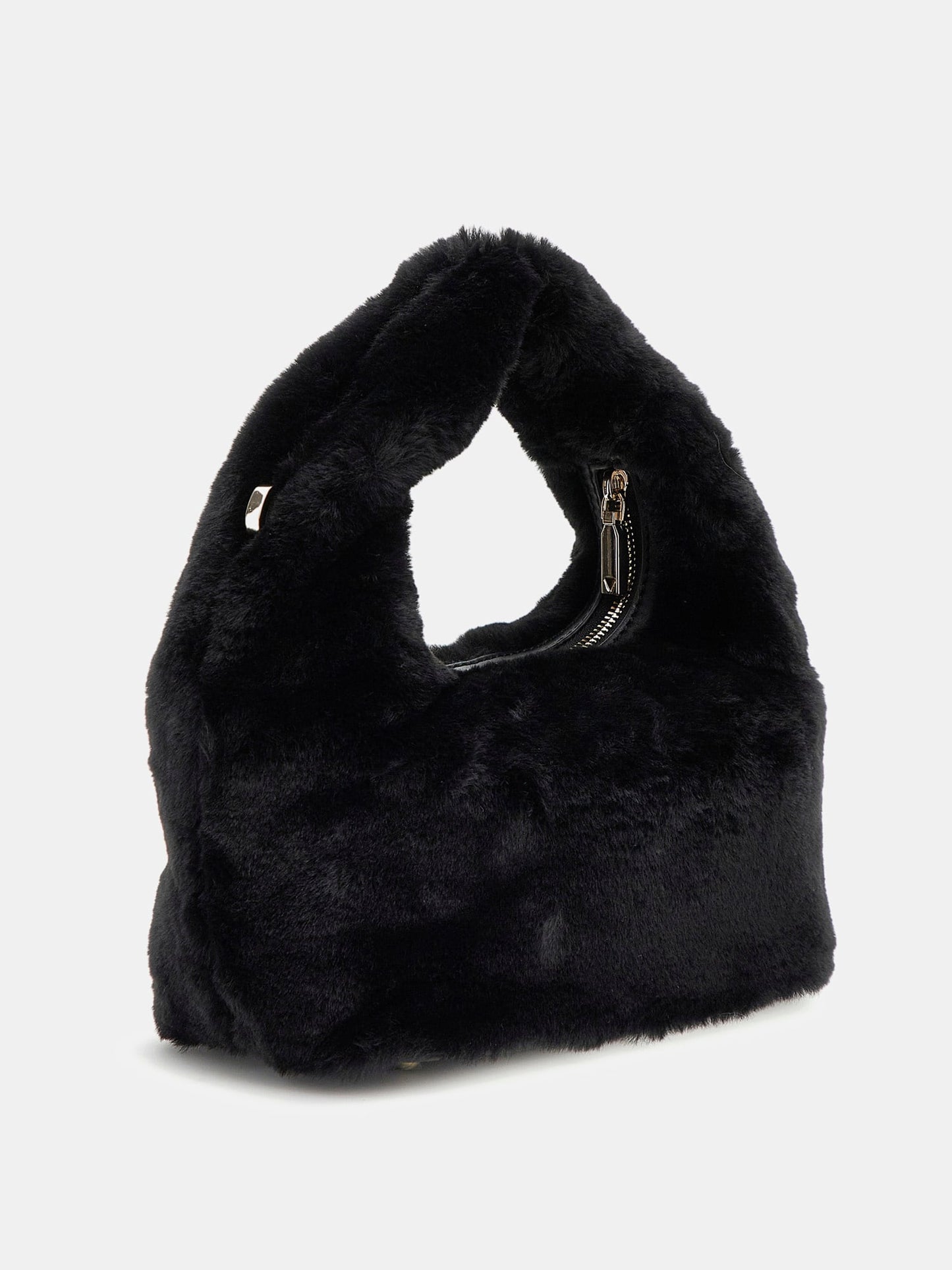 Katine faux fur handbag