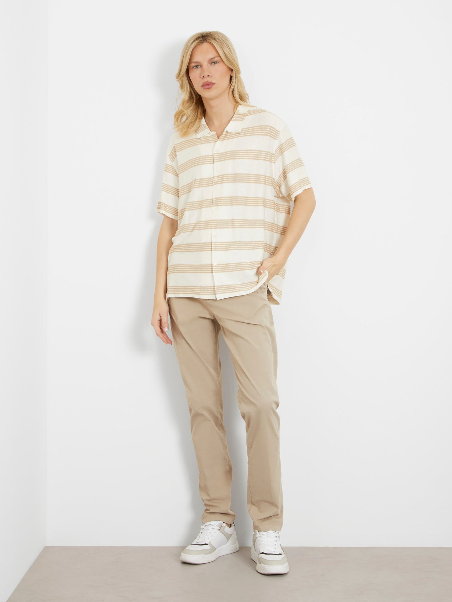 All over stripes shirt