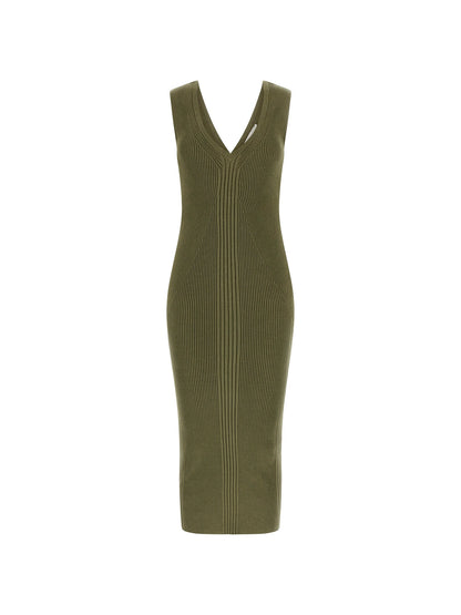 Bodycon long sweater dress