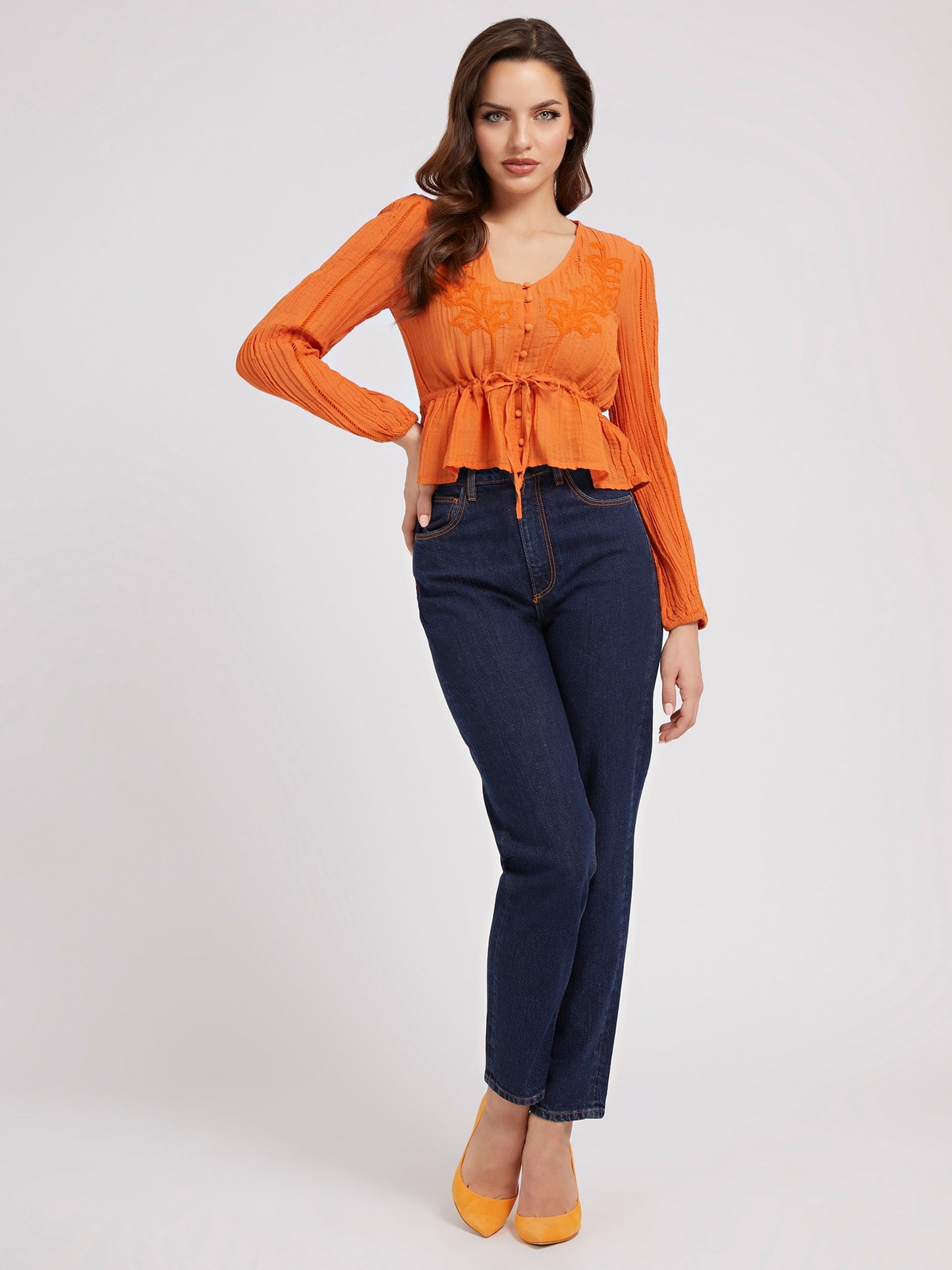 Mom fit denim pant