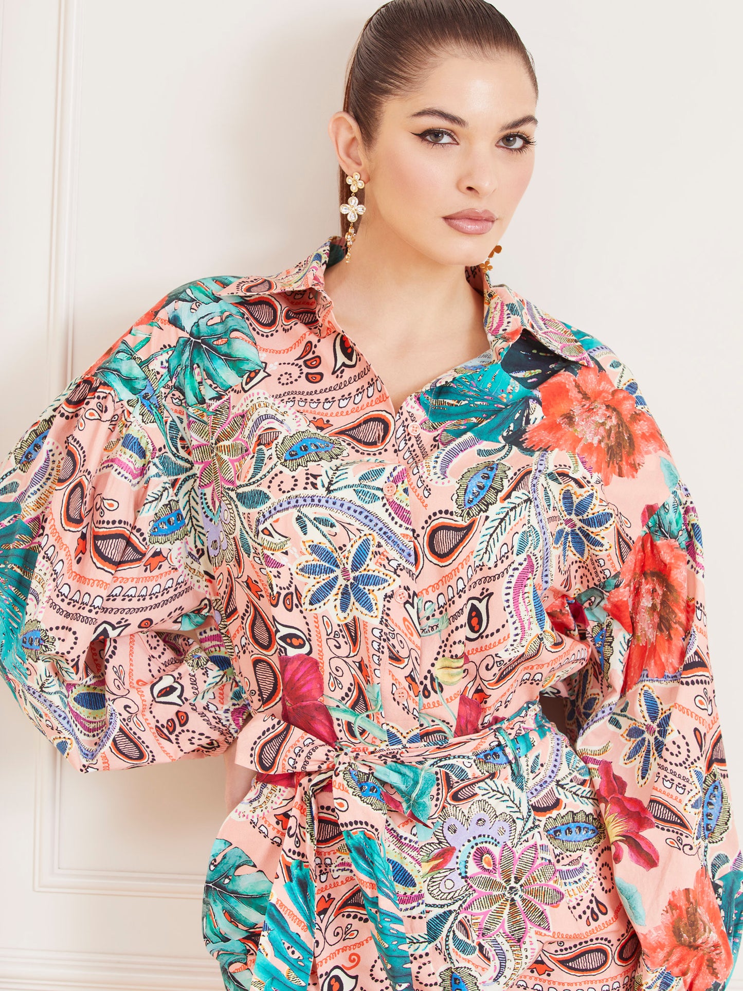 Marciano all over print shirt