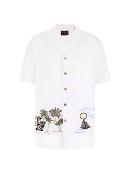 Marciano all over print shirt