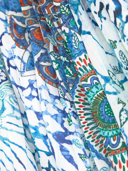 Marciano all over print long dress