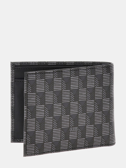 Mito geometric print purse