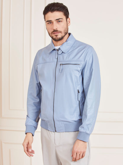 Marciano real leather bomber jacket