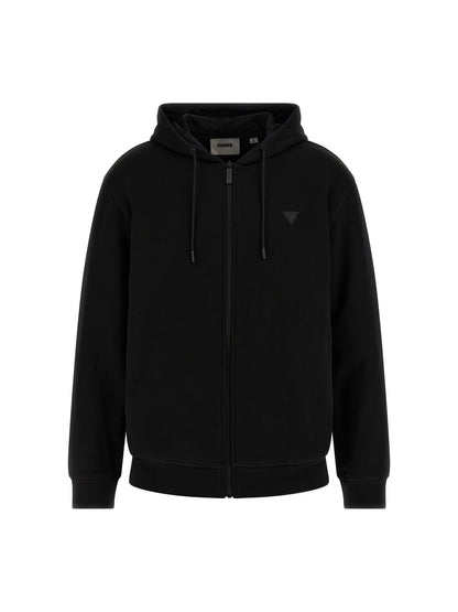 Zip fastening sweatshirt
