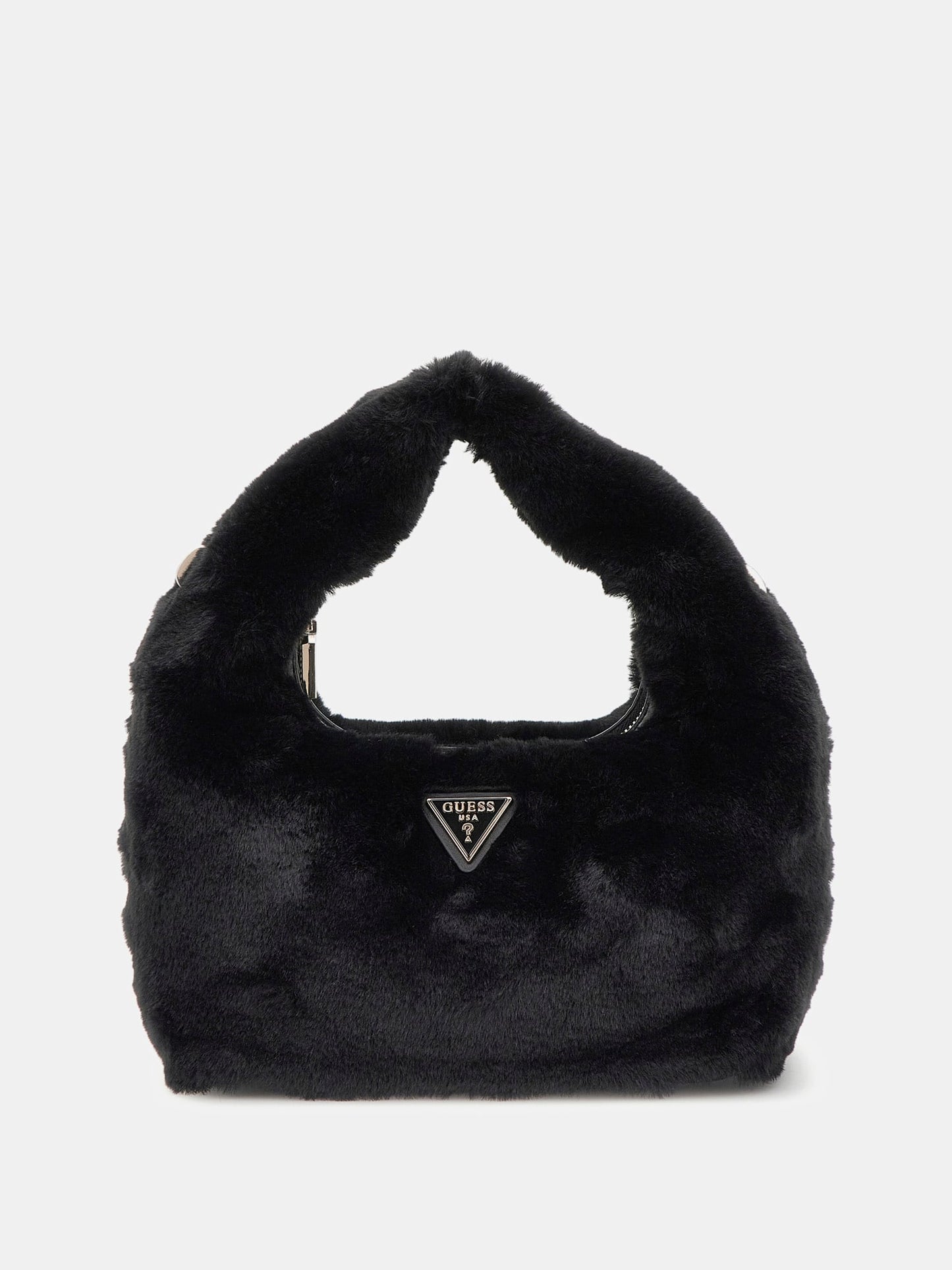 Katine faux fur handbag