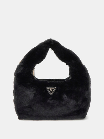Katine faux fur handbag