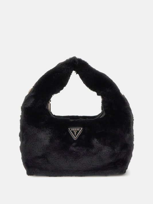Katine faux fur handbag