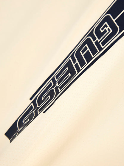 Front print logo stretch t-shirt