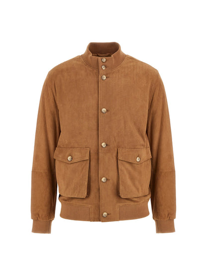 Marciano perforated suede jacket