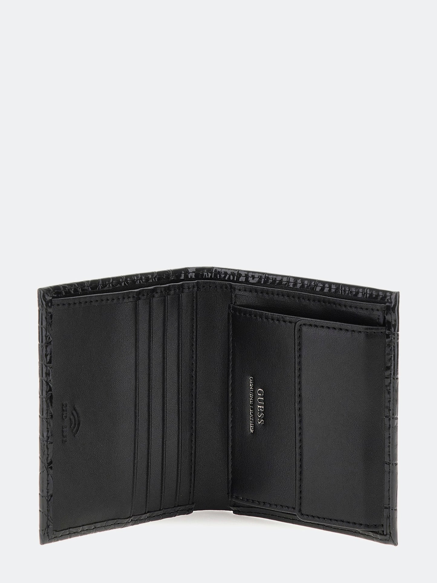 Mito croc-print wallet