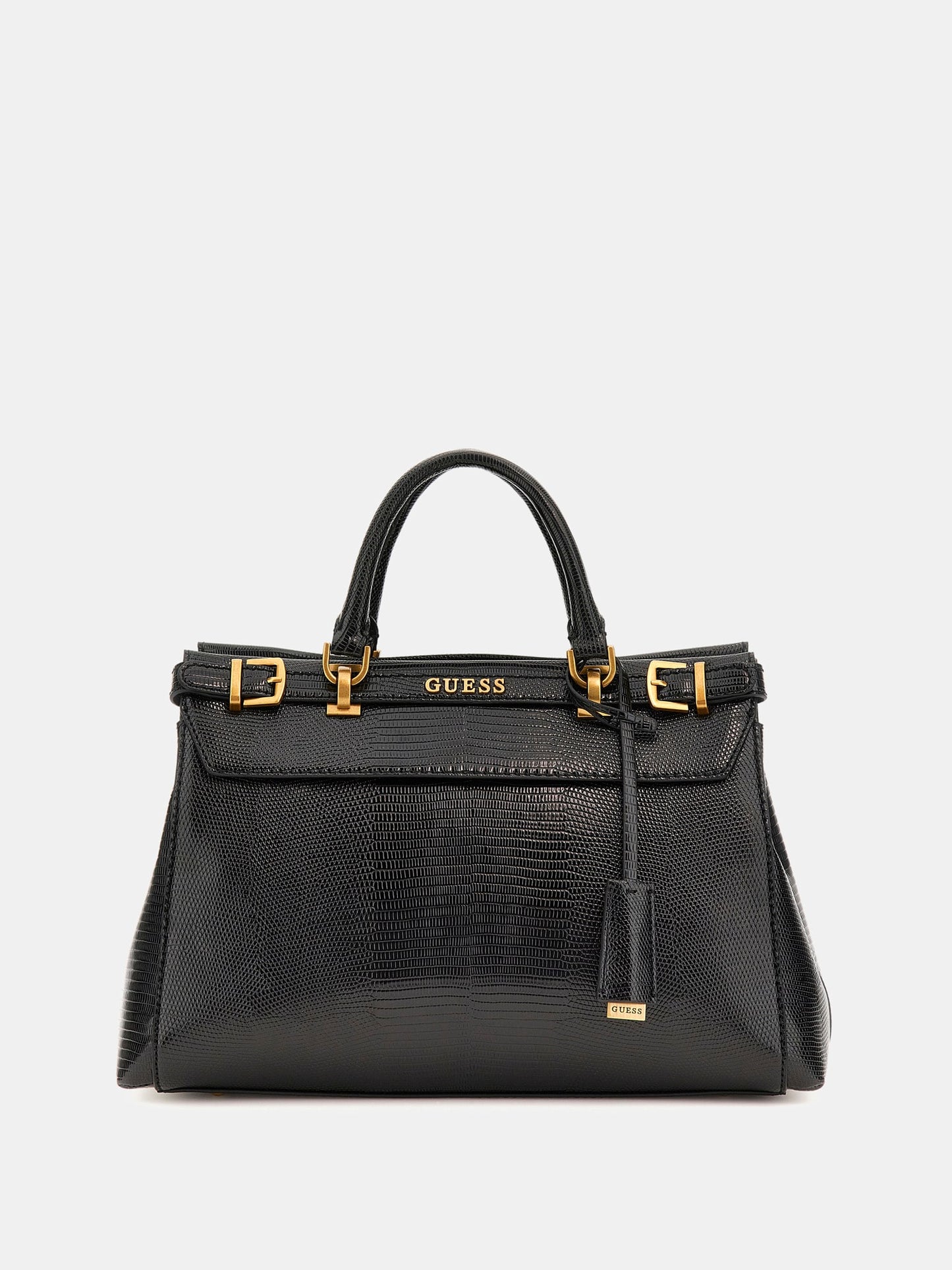 Sestri croc-print handbag