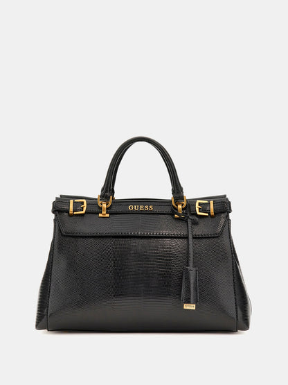 Sestri croc-print handbag