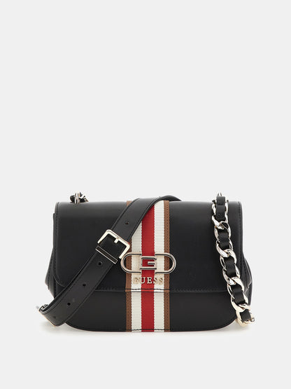 Nelka front-stripe mini crossbody