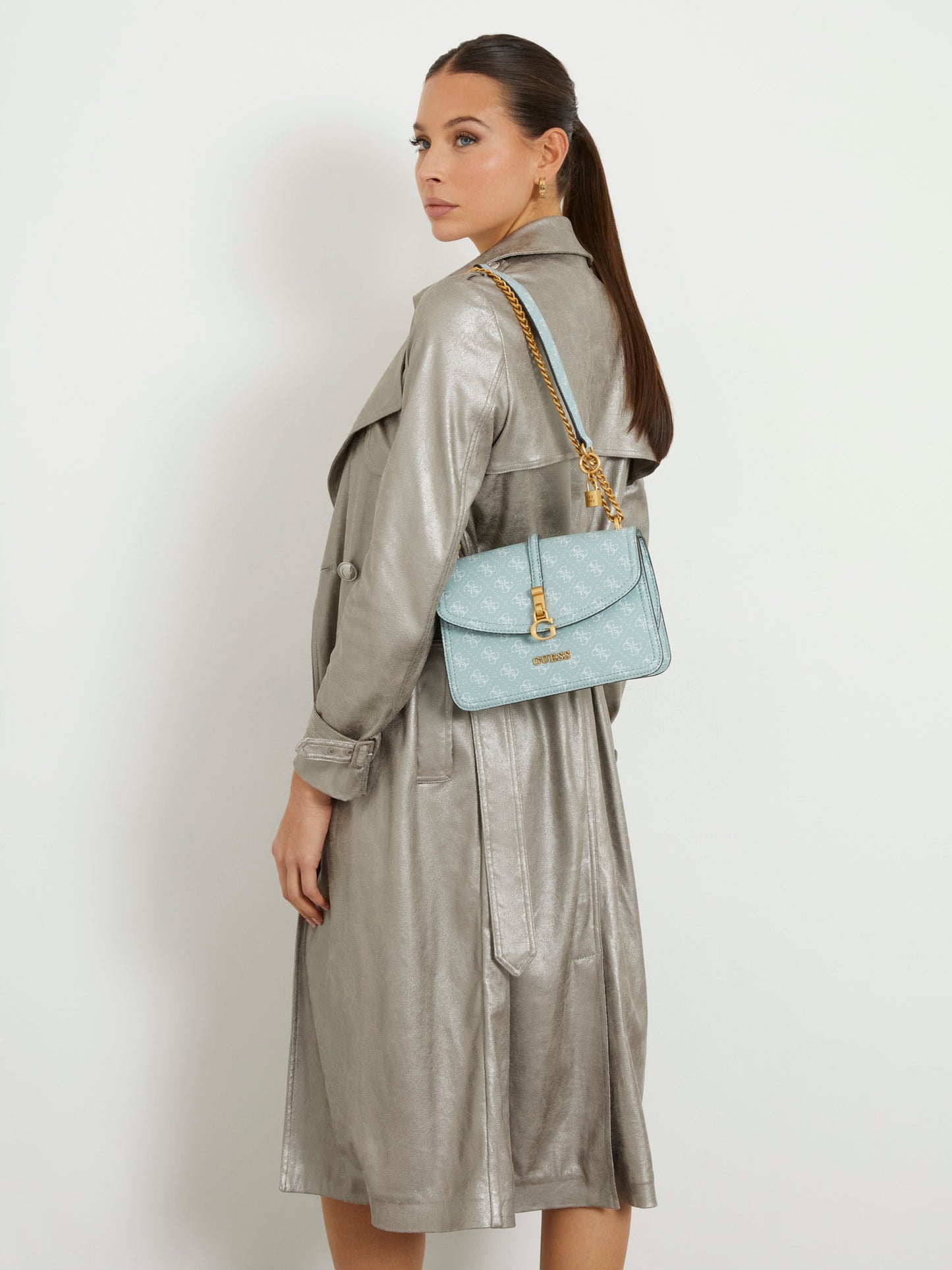 G James 4G logo crossbody bag