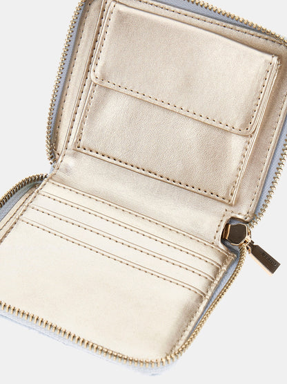 Adi quilted mini wallet