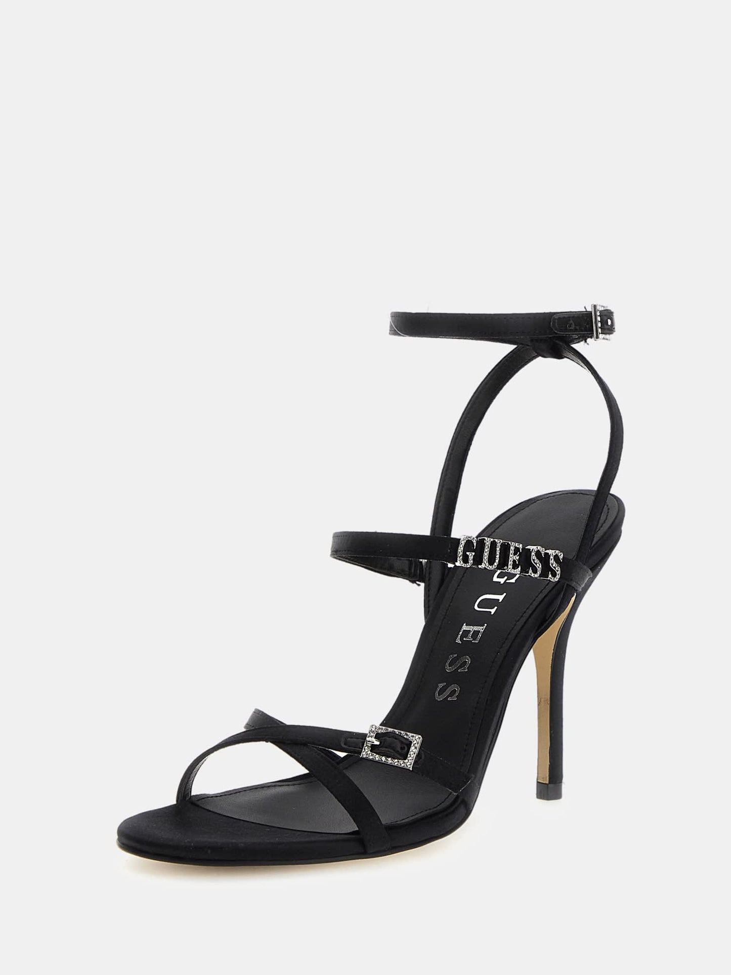 Edelia satin sandals