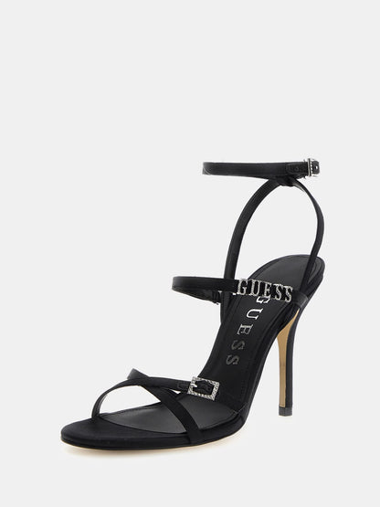 Edelia satin sandals