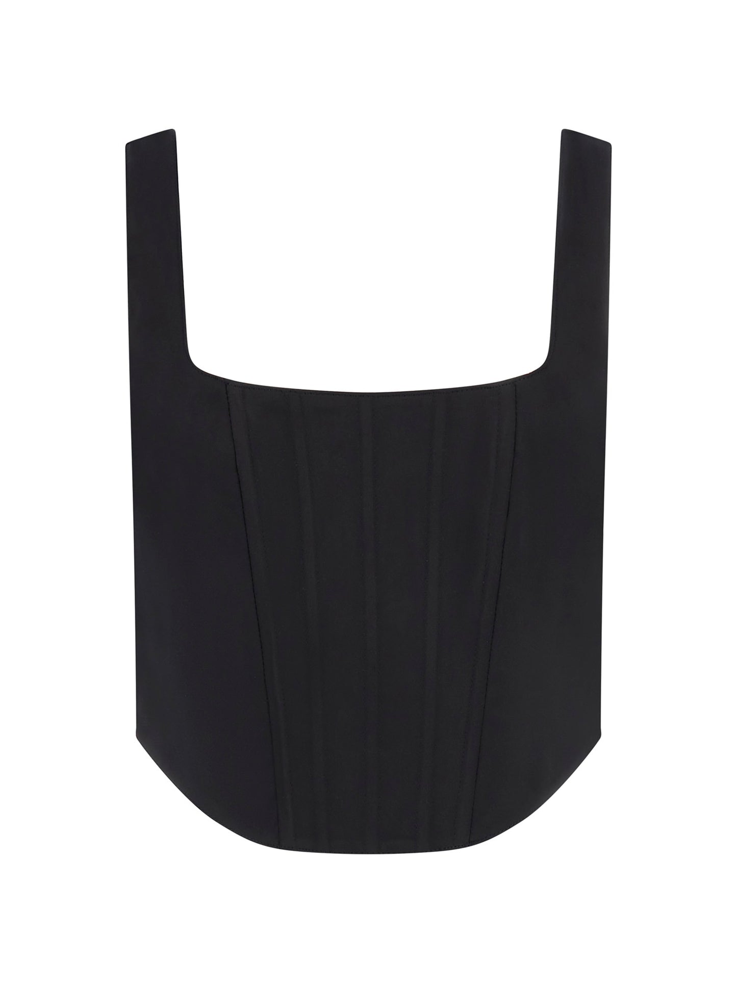 Satin bustier top