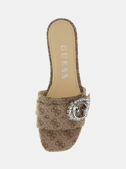 Jolly 4G logo sandals
