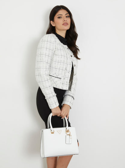 Noelle Saffiano Handbag
