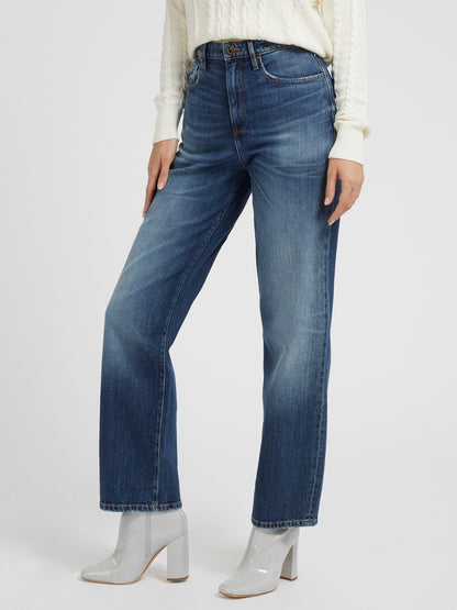 Straight denim pant