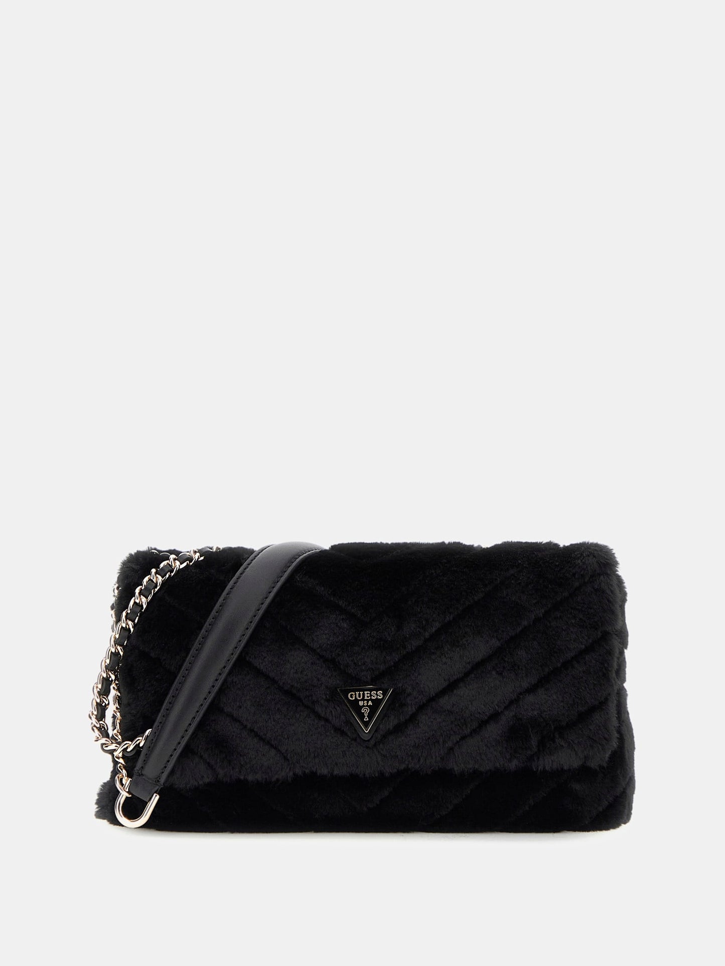 Katine faux fur crossbody bag