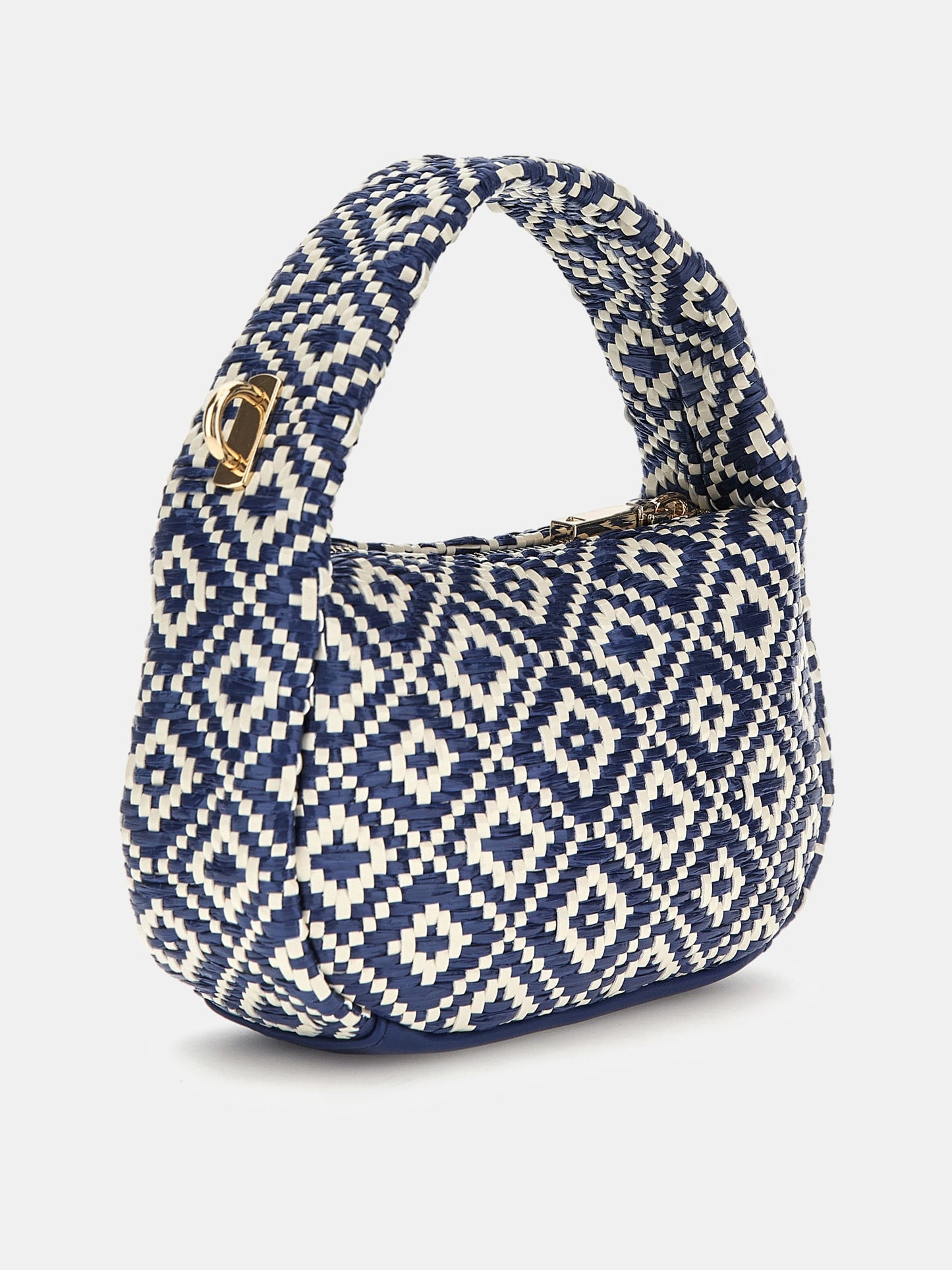 Rianee raffia mini handbag