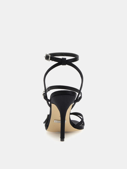 Edelia satin sandals