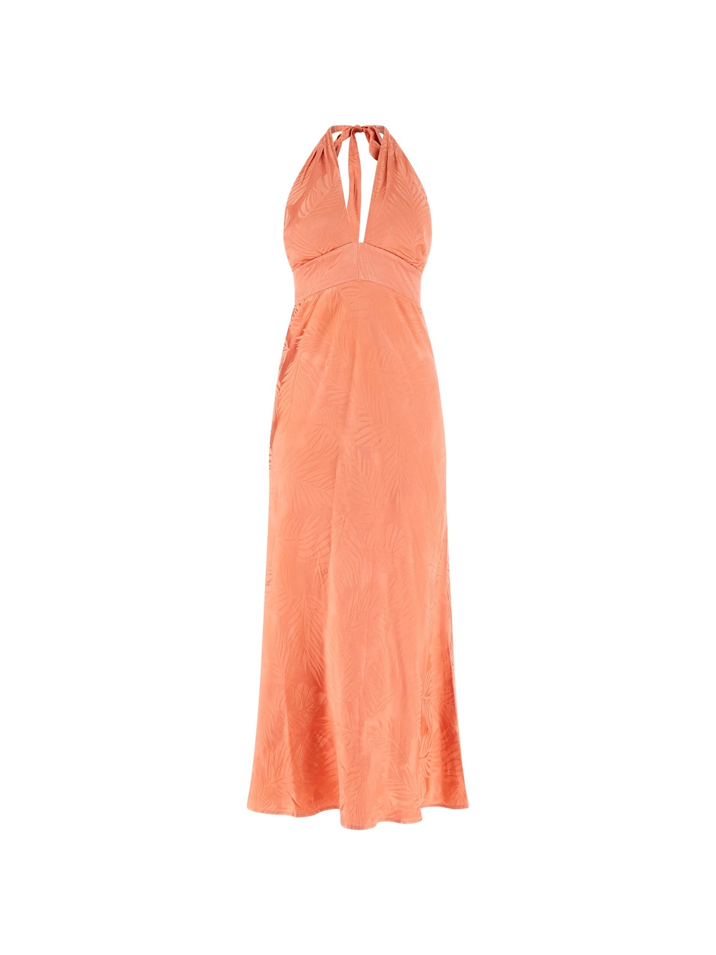 Satin long dress