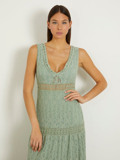 Lace long dress
