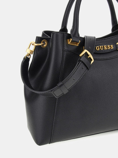 Emera logo-charm handbag