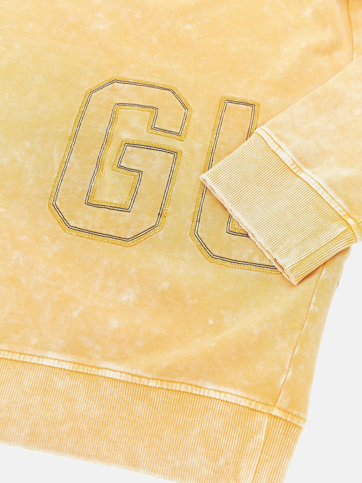 Side logo patch sweatshirt