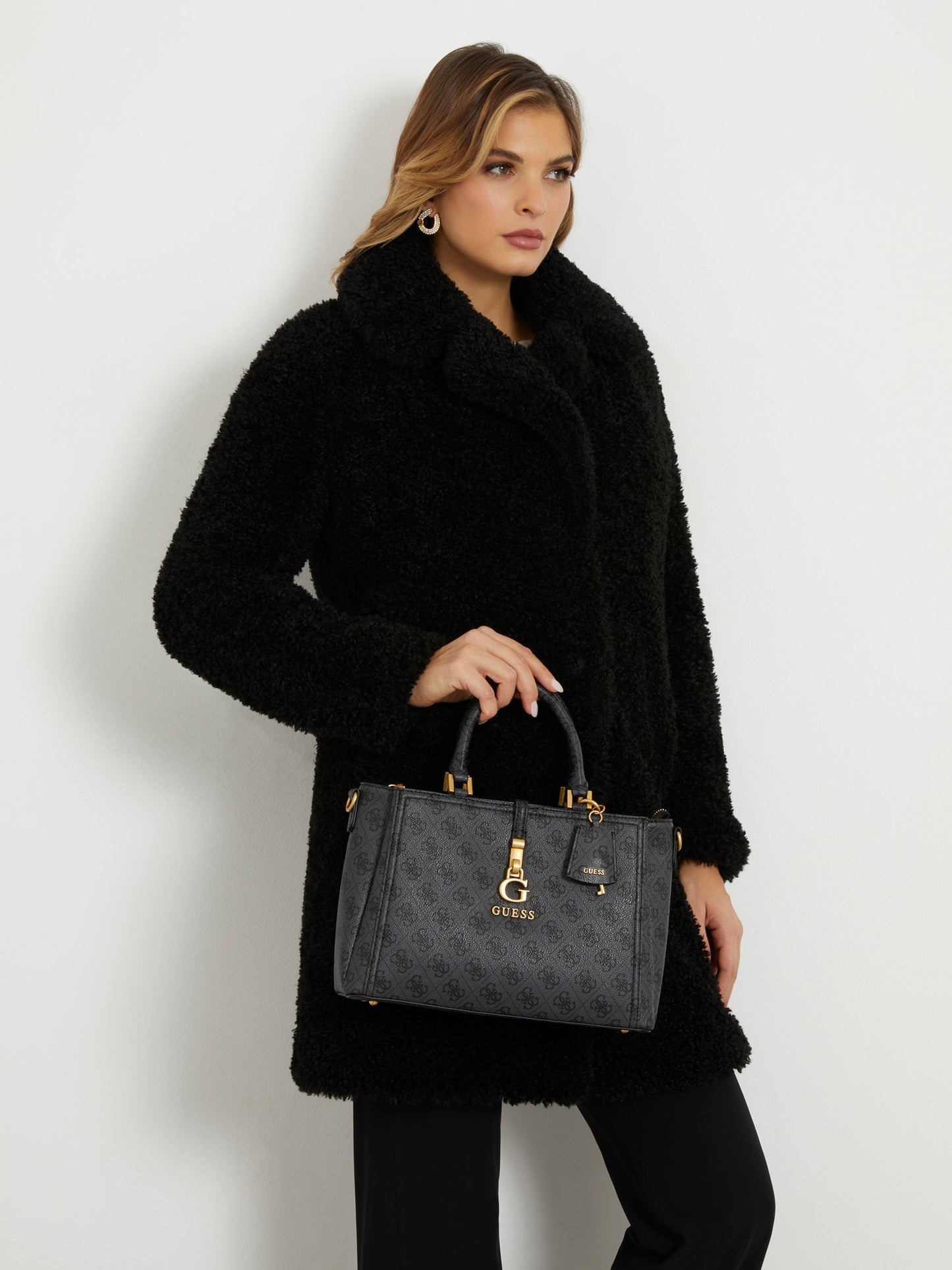 G James 4G peony logo handbag