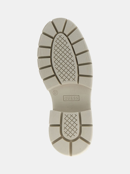 Shutter 4G peony logo combat boots