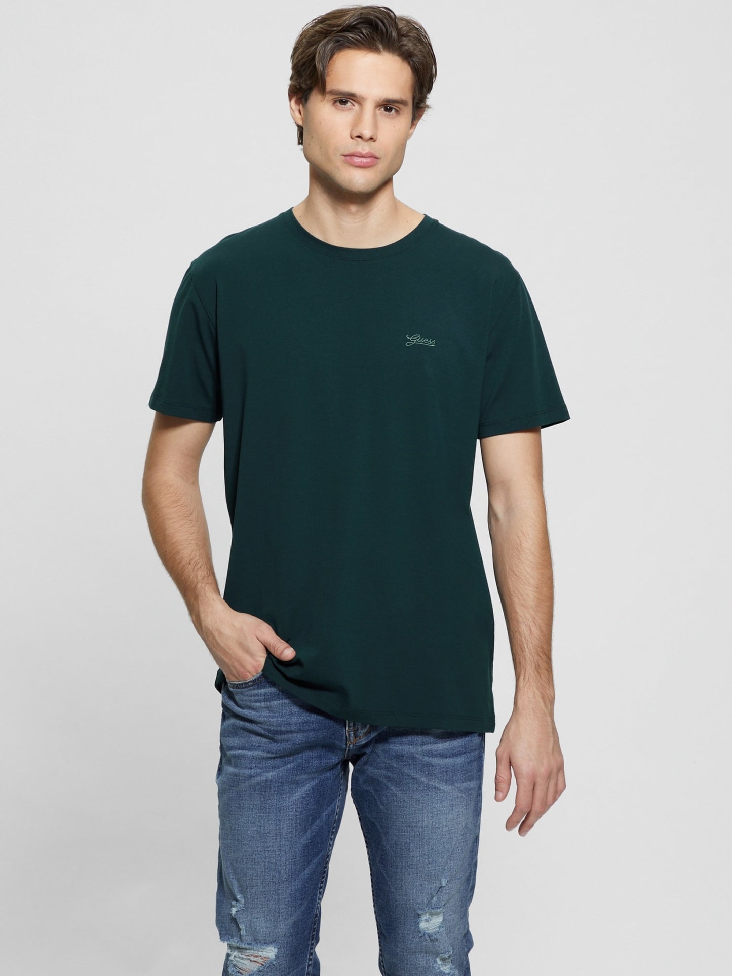Embroidered logo t-shirt