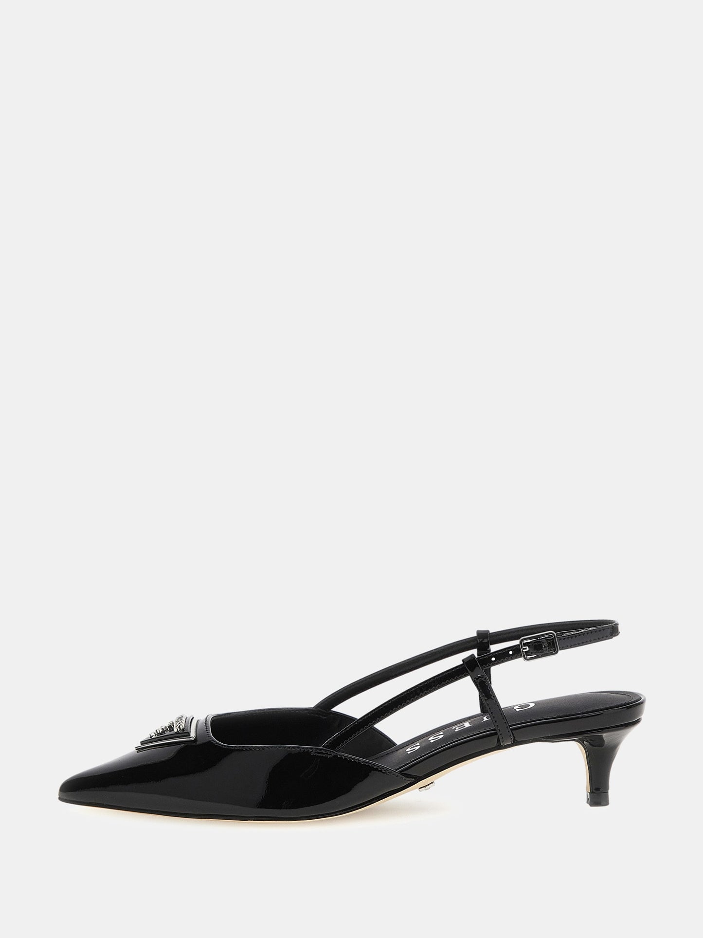 Jesson patent leather slingbacks