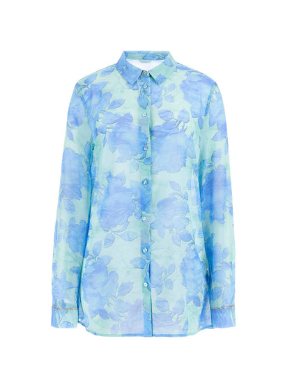 Floral print shirt