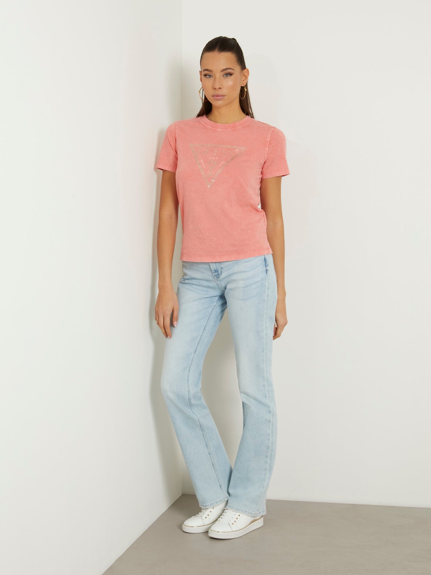 80s straight denim pant