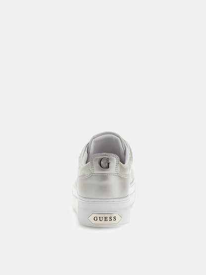 Gianele laminated sneakers