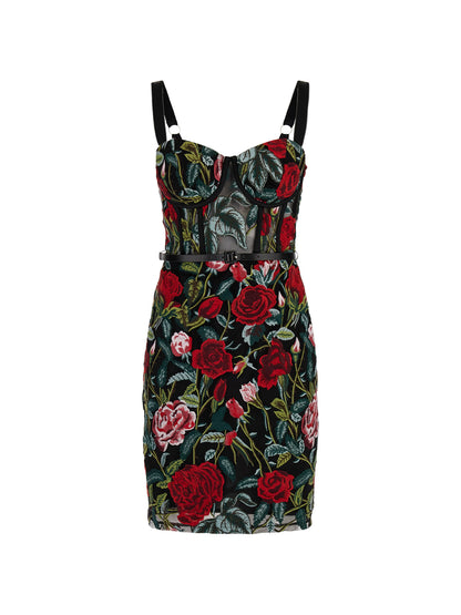 Marciano floral print mini dress
