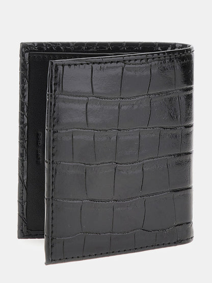Mito croc-print wallet